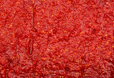 Salsa de tomate, una receta que se puede usar en diferentes platos.