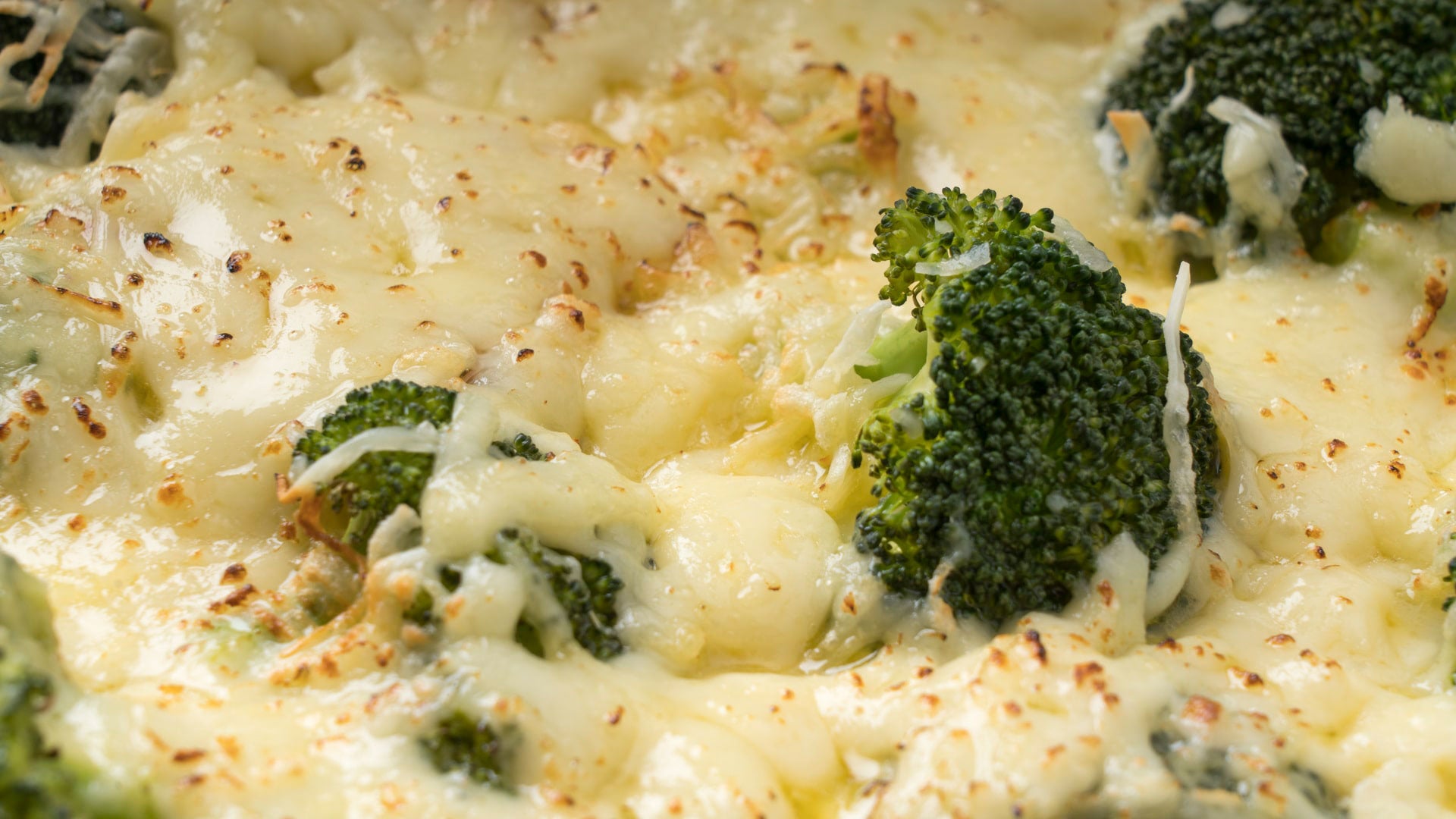 Brócoli a la crema de pollo