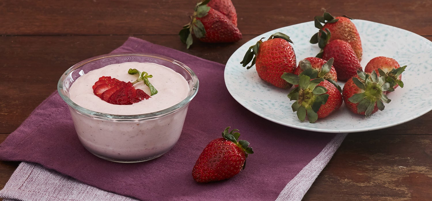 Espuma de Frutilla
