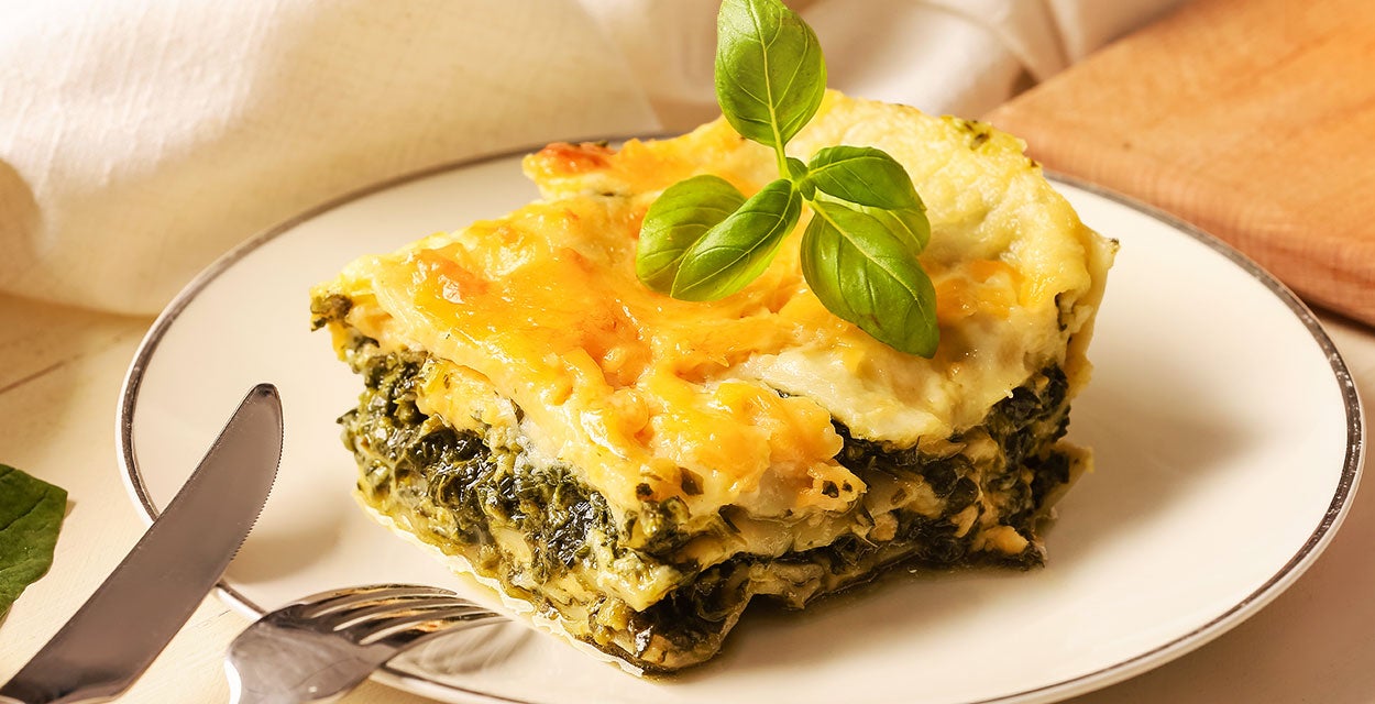 Receta rápida: Lasaña de vegetales y pollo