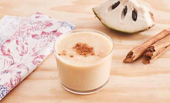 Postre de chirimoya con Leche Evaporada Nestlé