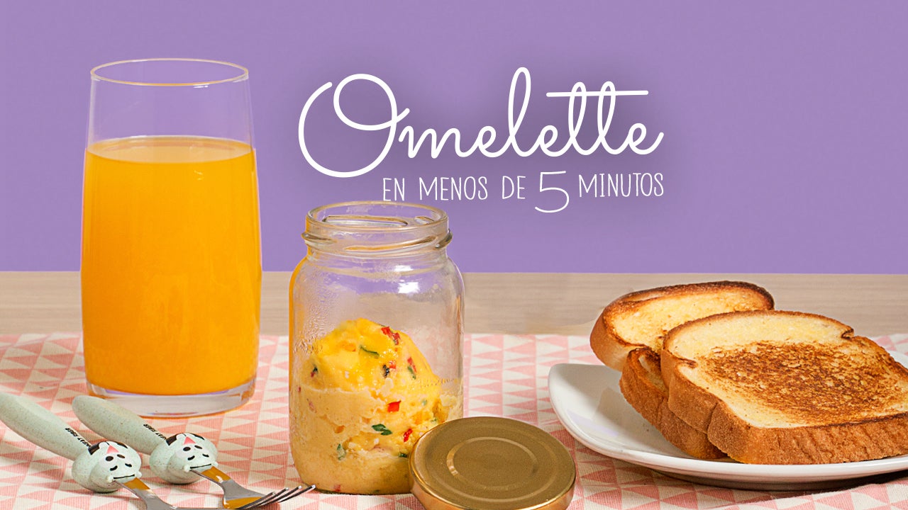 Desayuno Rápido y delicioso de Omelette