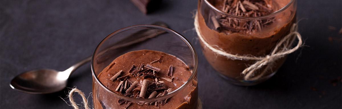 Mousse de chocolate, uno de los postres fríos más conocidos