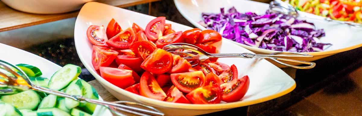 Tomates de árbol para servir.