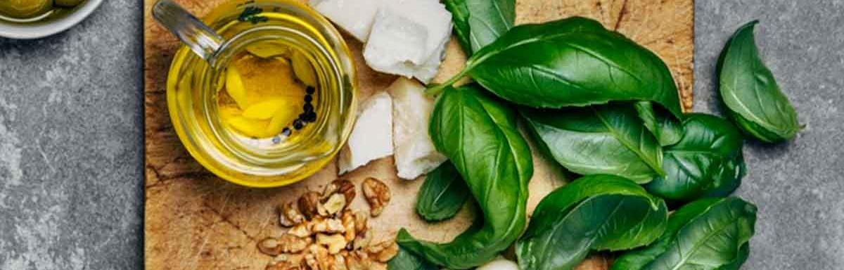 Ingredientes con albahaca