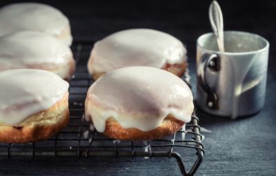 Donas con glaseado
