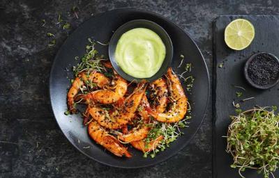 Cocinar camarones