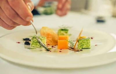 Plato de cocina molecular Plato de cocina molecular