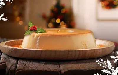 Flan Navideño Flan Navideño