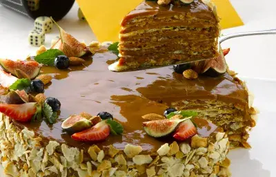 Torta de hojarasca Torta de hojarasca
