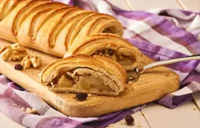 Trenza dulce de manzana Trenza dulce de manzana