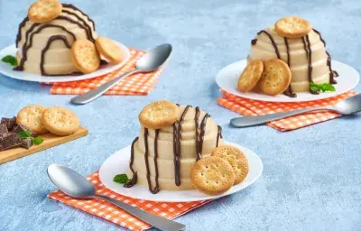 Mini Gelatinas de Galletas Marias Mini Gelatinas de Galletas Marias