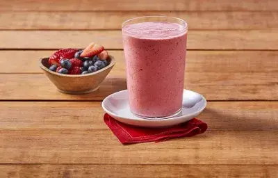Licuado de frutos rojos Licuado de frutos rojos