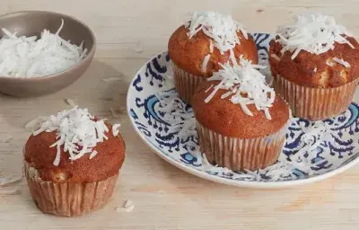 Muffin de coco Muffin de coco