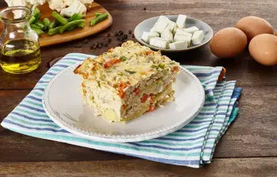 Pastel de coliflor Pastel de coliflor