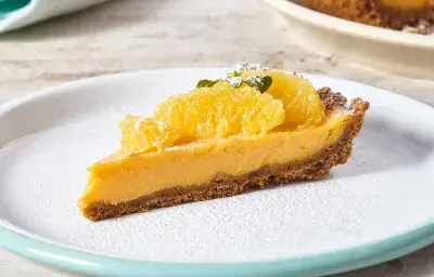Pie de zanahoria y naranja Pie de zanahoria y naranja