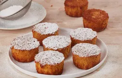Muffin de zanahoria Muffin de zanahoria