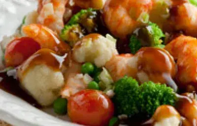 Ensalada del mar y de la huerta Ensalada del mar y de la huerta