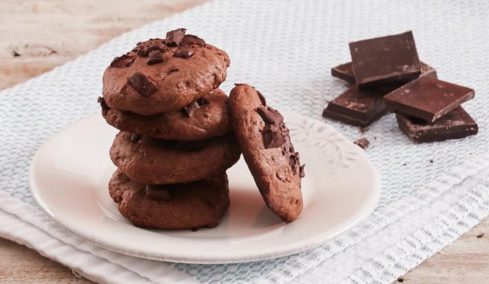 Galletas choco chips leche condensada