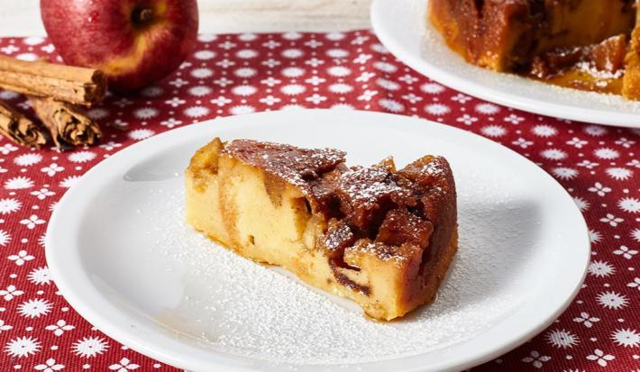 Budin de manzana y canela